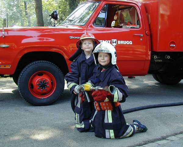 Kinderspiel- und Feuerwehr-Familientag 2000